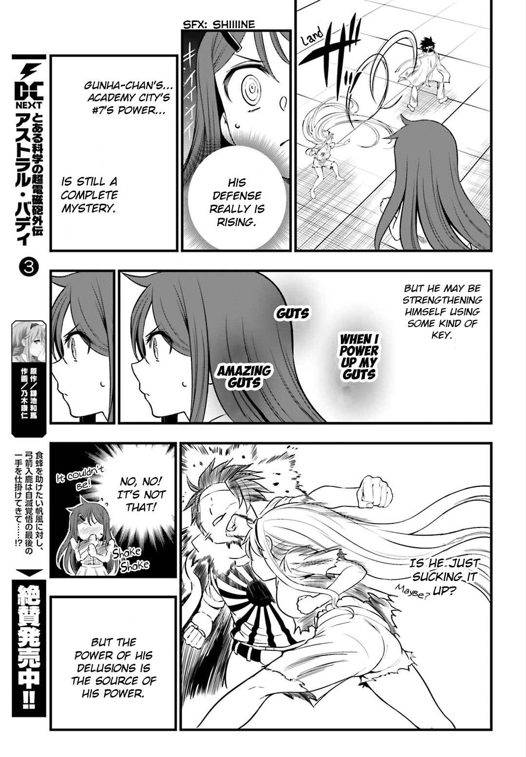 Page 9 Chapter 21 Toaru Kagaku no Railgun Gaiden - Astral Buddy