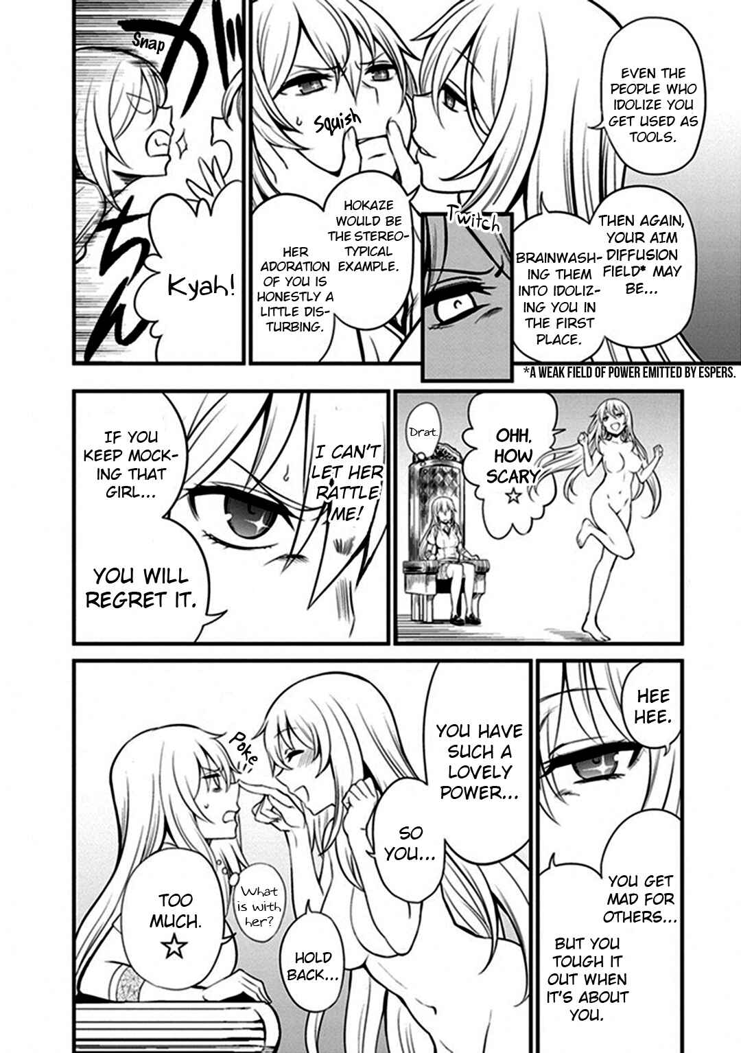 Page 8 Chapter 8 Toaru Kagaku no Railgun Gaiden - Astral Buddy