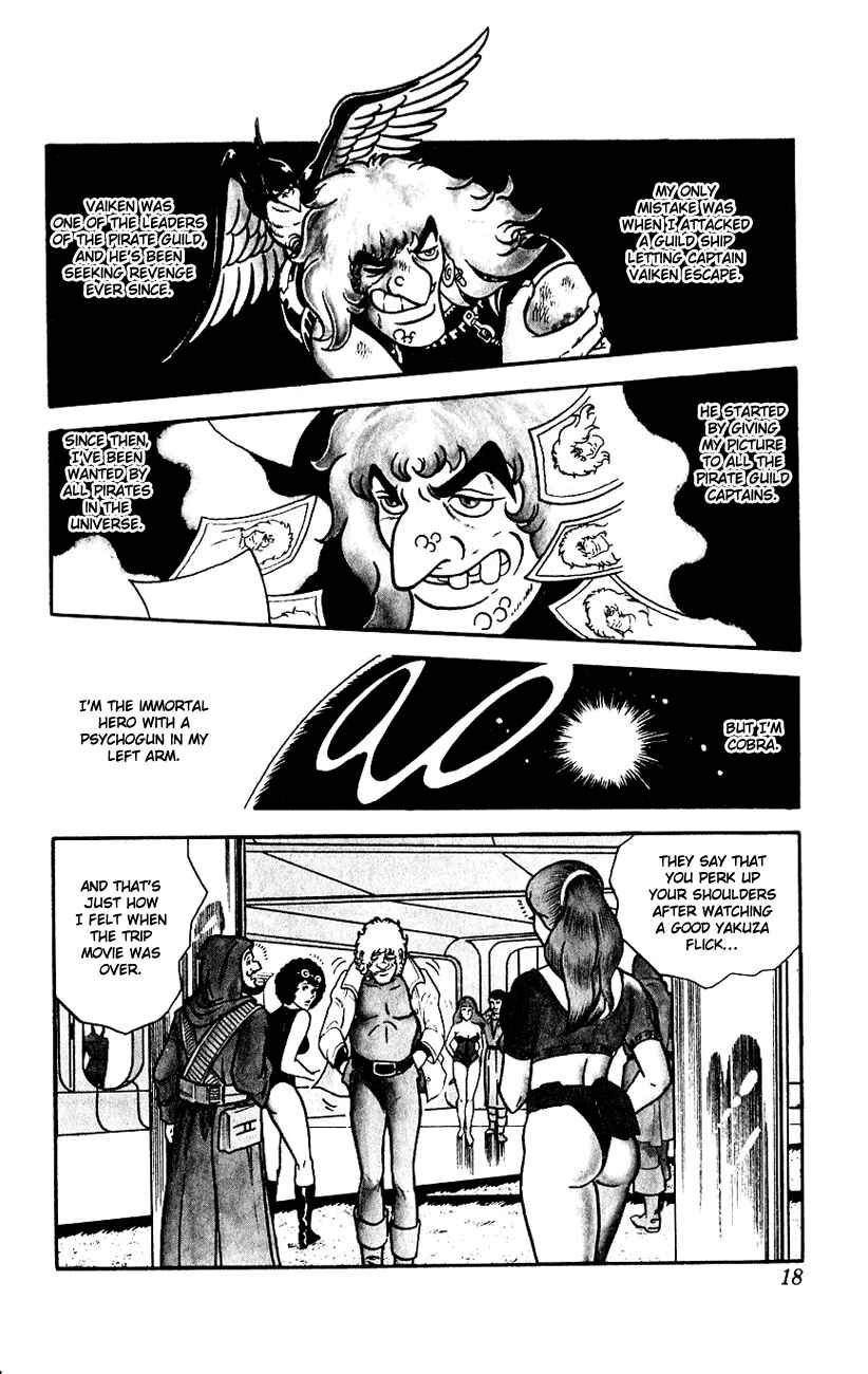 Page 18 Chapter 1 Space Adventure Cobra