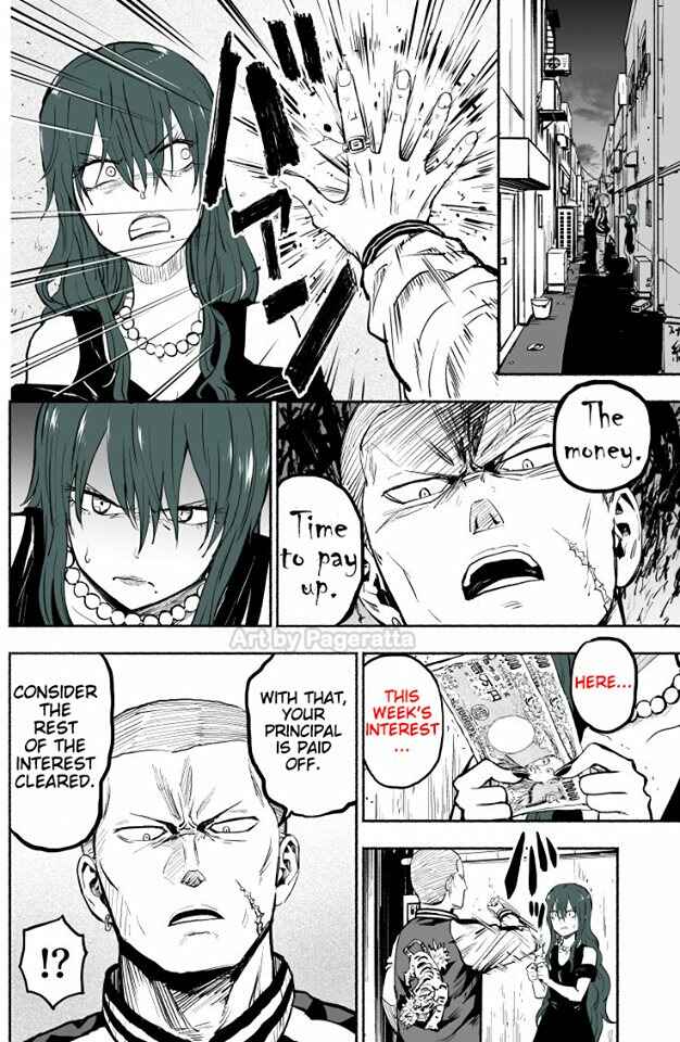 Page 1 Chapter 6 The Shocking Reality of a Loan Shark Collecting Money