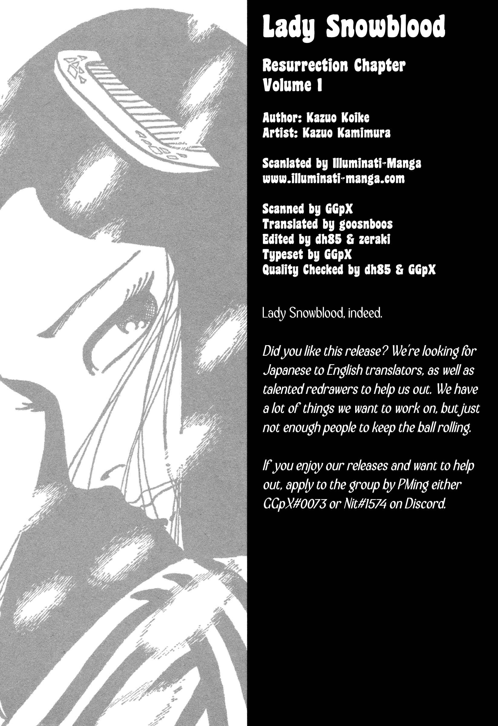 Page 16 Chapter 7 Lady Snowblood - Revival Arc
