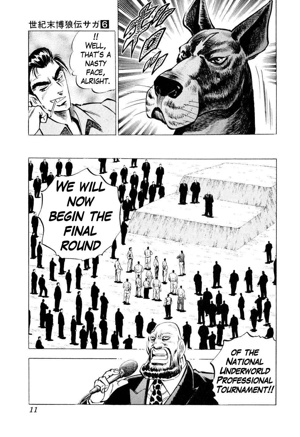 Page 11 Chapter 40 Seikimatsu Bakuroden Saga