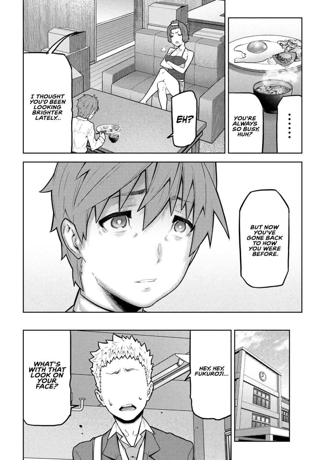 Page 4 Chapter 7.1 Nigasanai yo? Fukuroji-kun