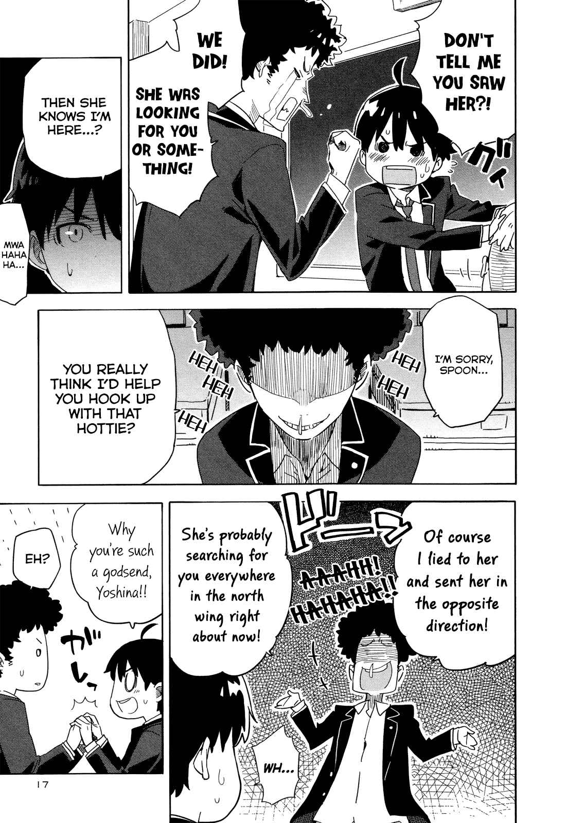Page 20 Chapter 19 Saito-kun wa Esper Rashii