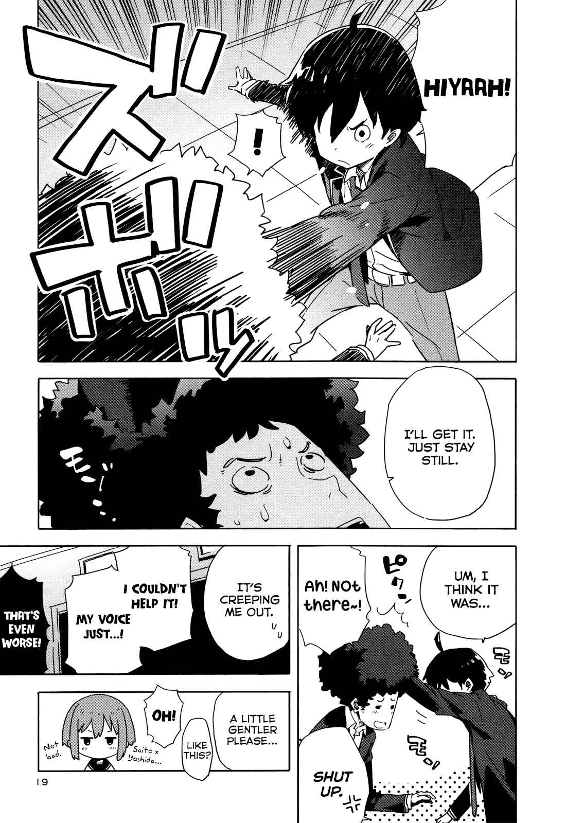 Page 22 Chapter 19 Saito-kun wa Esper Rashii