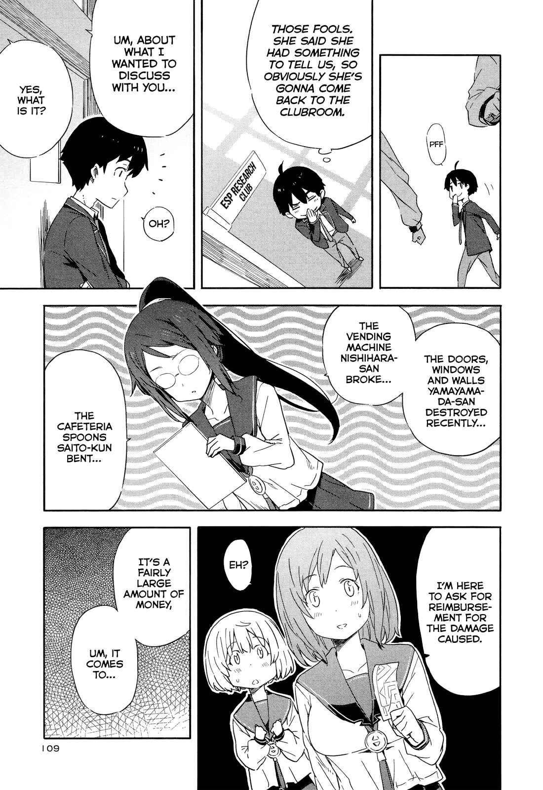 Page 21 Chapter 16 Saito-kun wa Esper Rashii