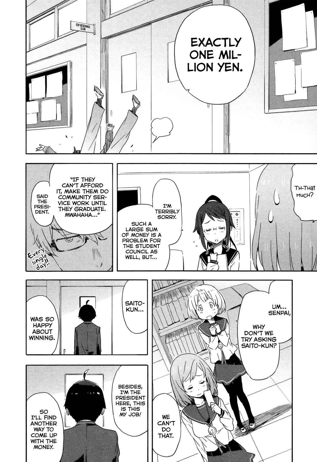 Page 22 Chapter 16 Saito-kun wa Esper Rashii