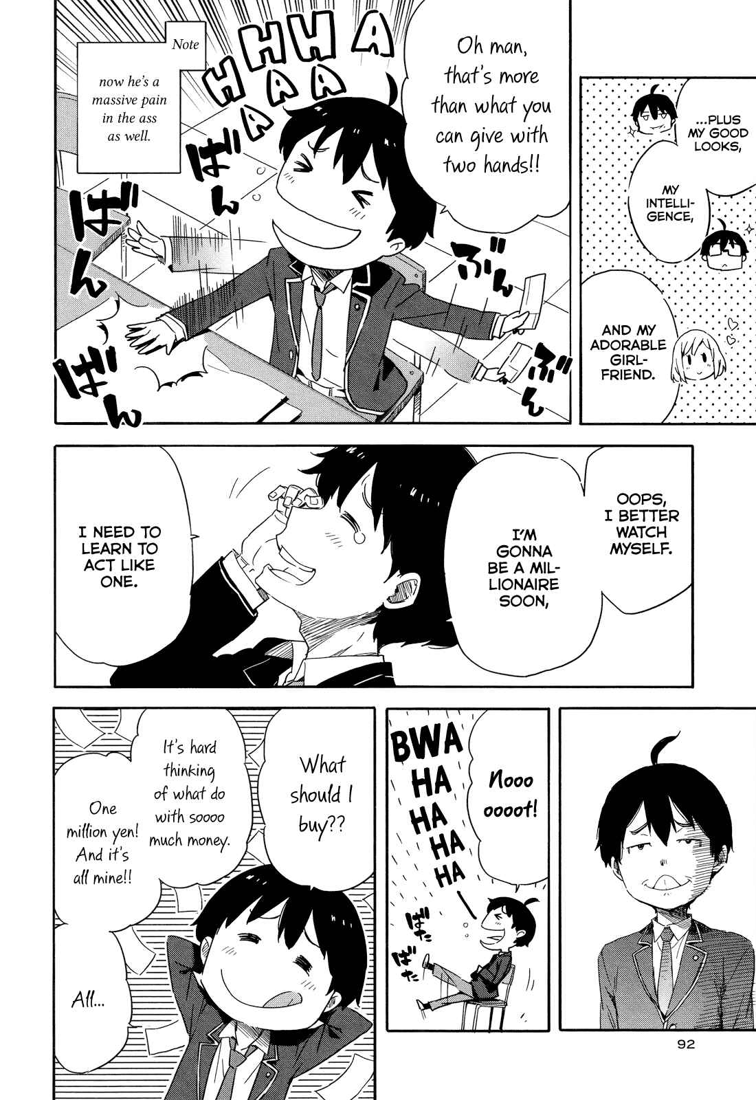 Page 4 Chapter 16 Saito-kun wa Esper Rashii