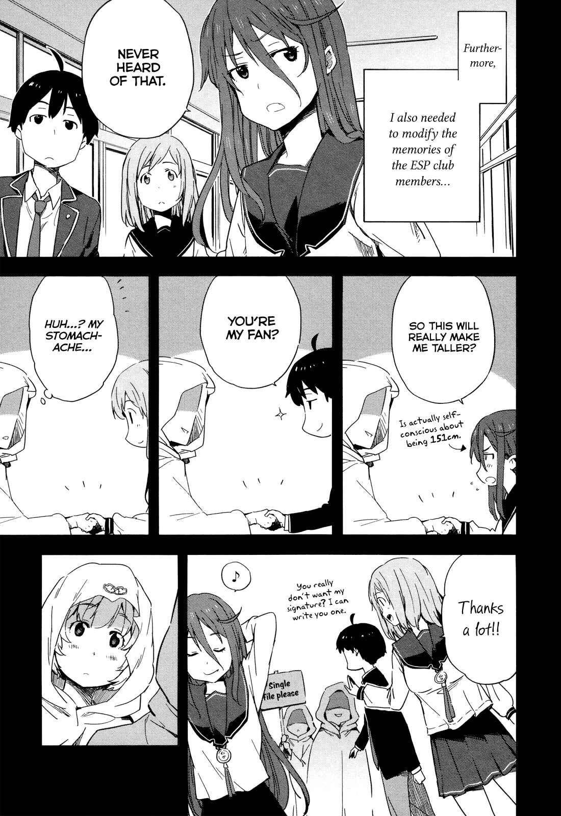 Page 13 Chapter 15 Saito-kun wa Esper Rashii