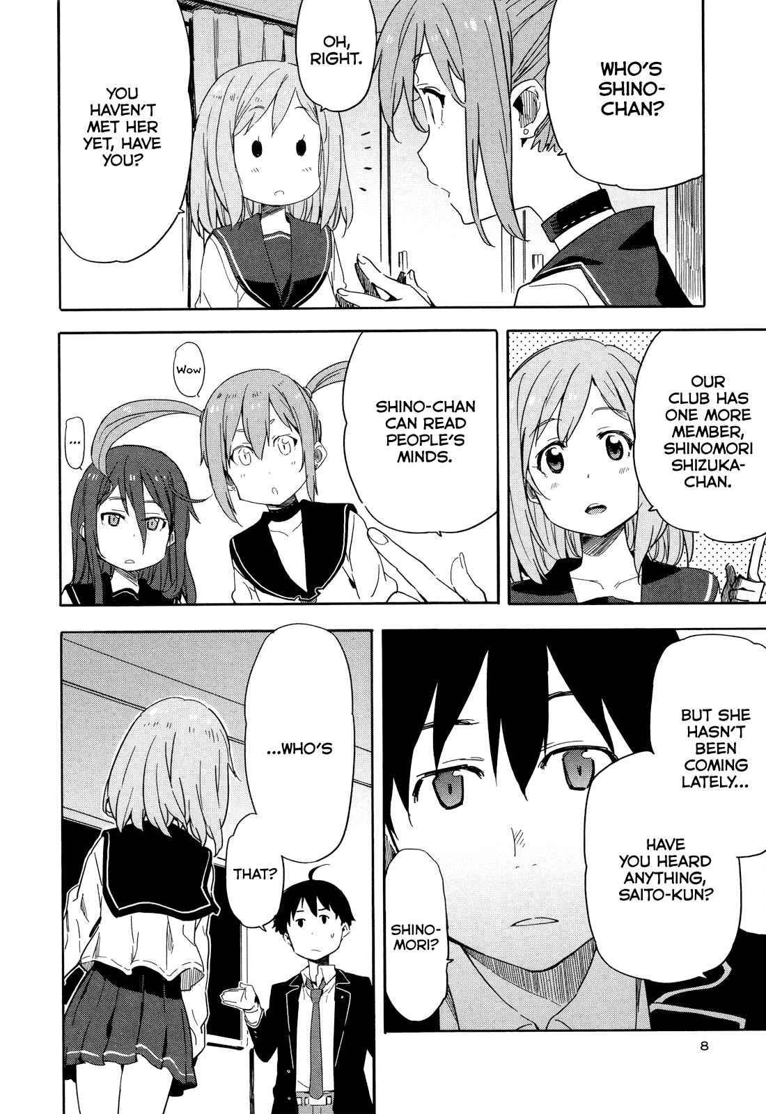 Page 11 Chapter 13 Saito-kun wa Esper Rashii