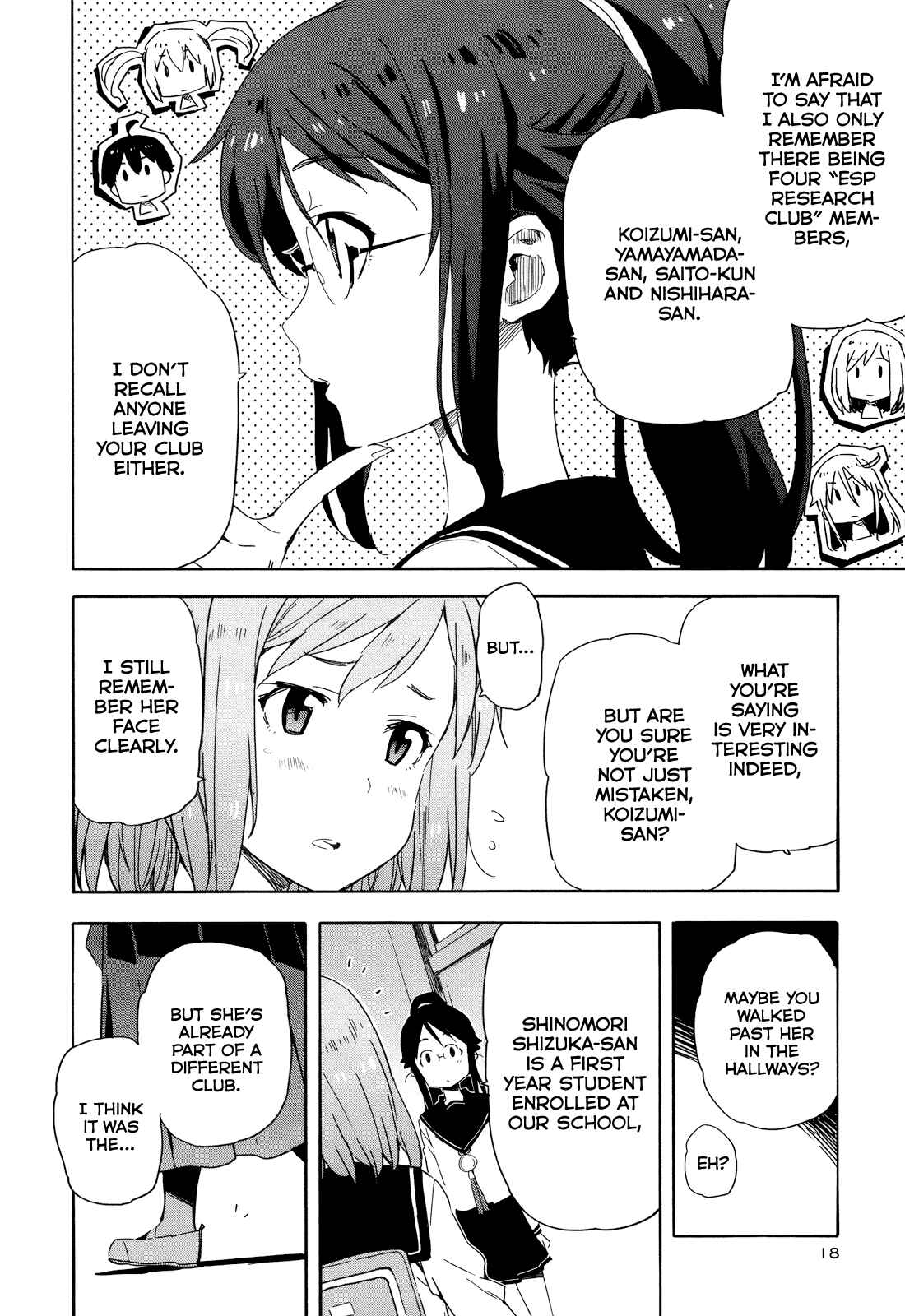 Page 21 Chapter 13 Saito-kun wa Esper Rashii