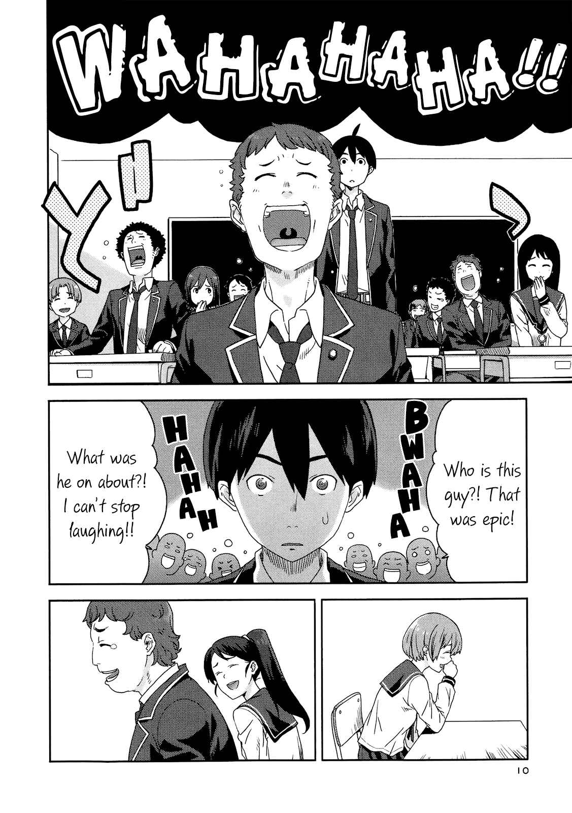 Page 11 Chapter 1 Saito-kun wa Esper Rashii