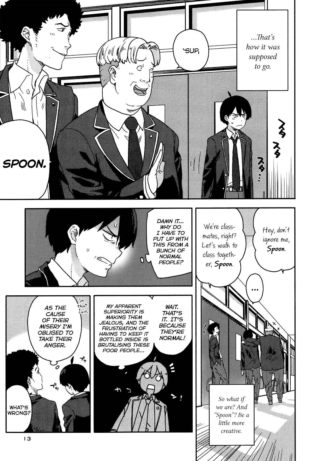 Page 14 Chapter 1 Saito-kun wa Esper Rashii