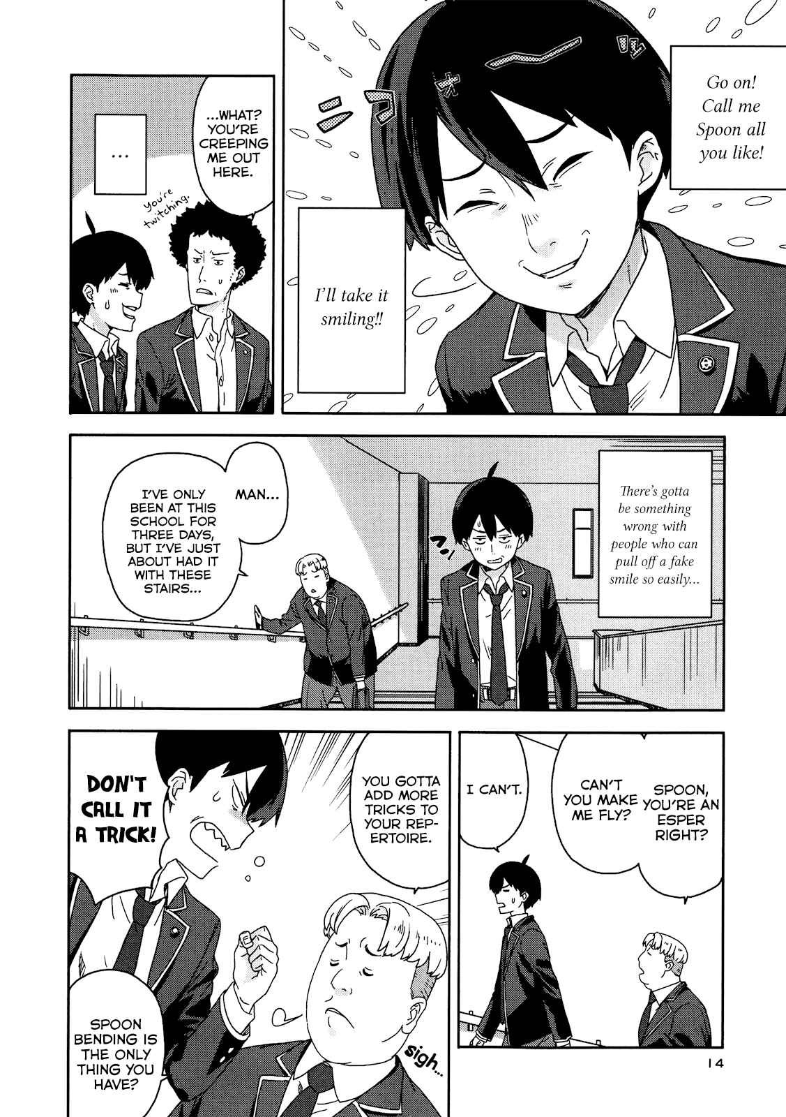Page 15 Chapter 1 Saito-kun wa Esper Rashii