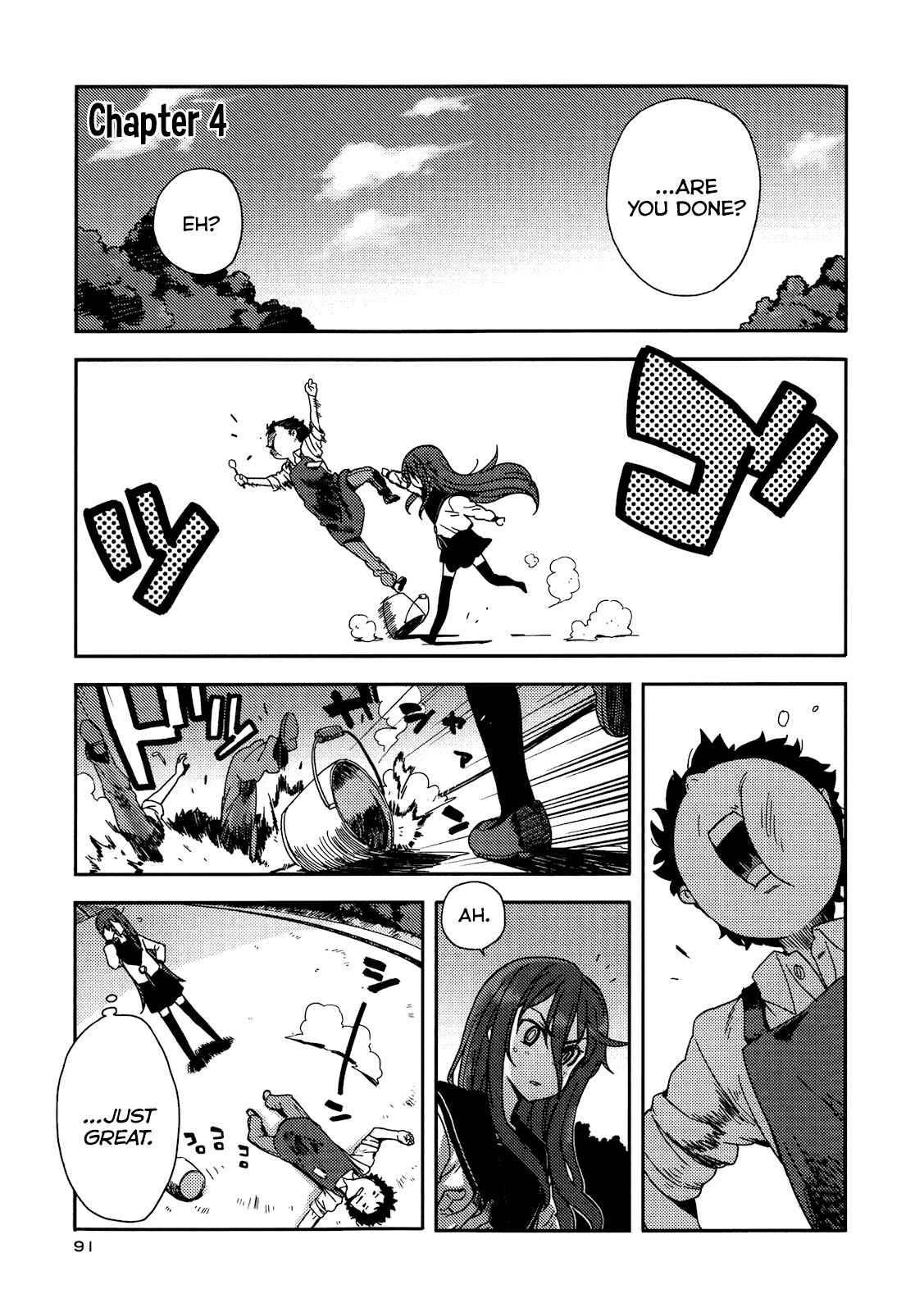 Page 1 Chapter 4 Saito-kun wa Esper Rashii