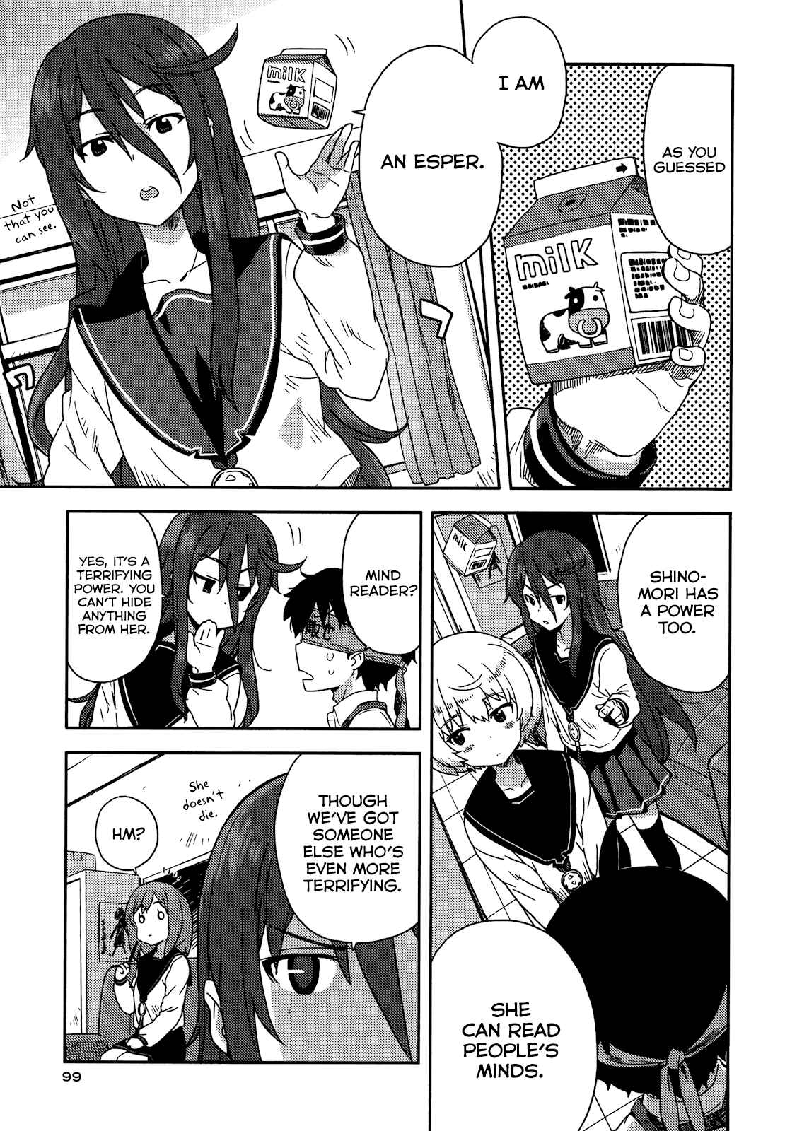 Page 9 Chapter 4 Saito-kun wa Esper Rashii