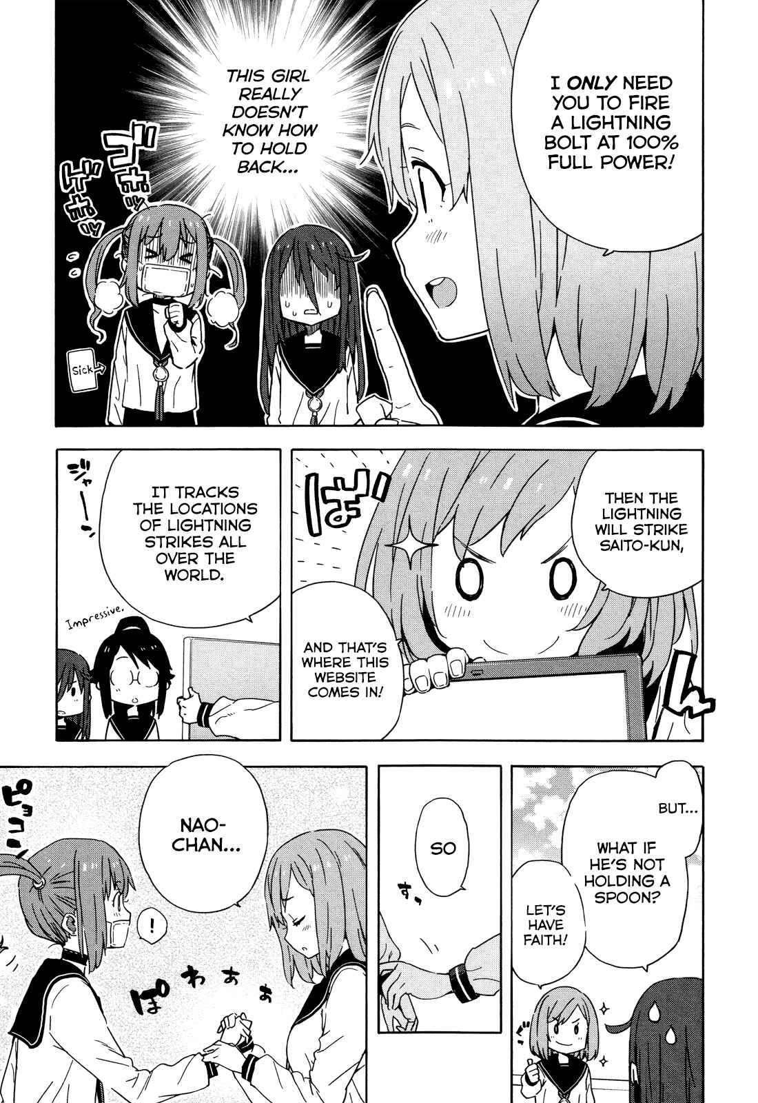 Page 11 Chapter 21 Saito-kun wa Esper Rashii