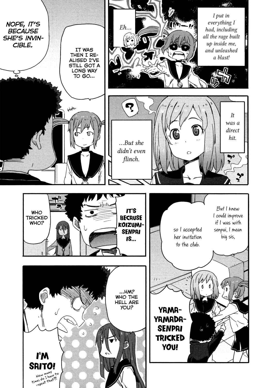 Page 13 Chapter 12 Saito-kun wa Esper Rashii