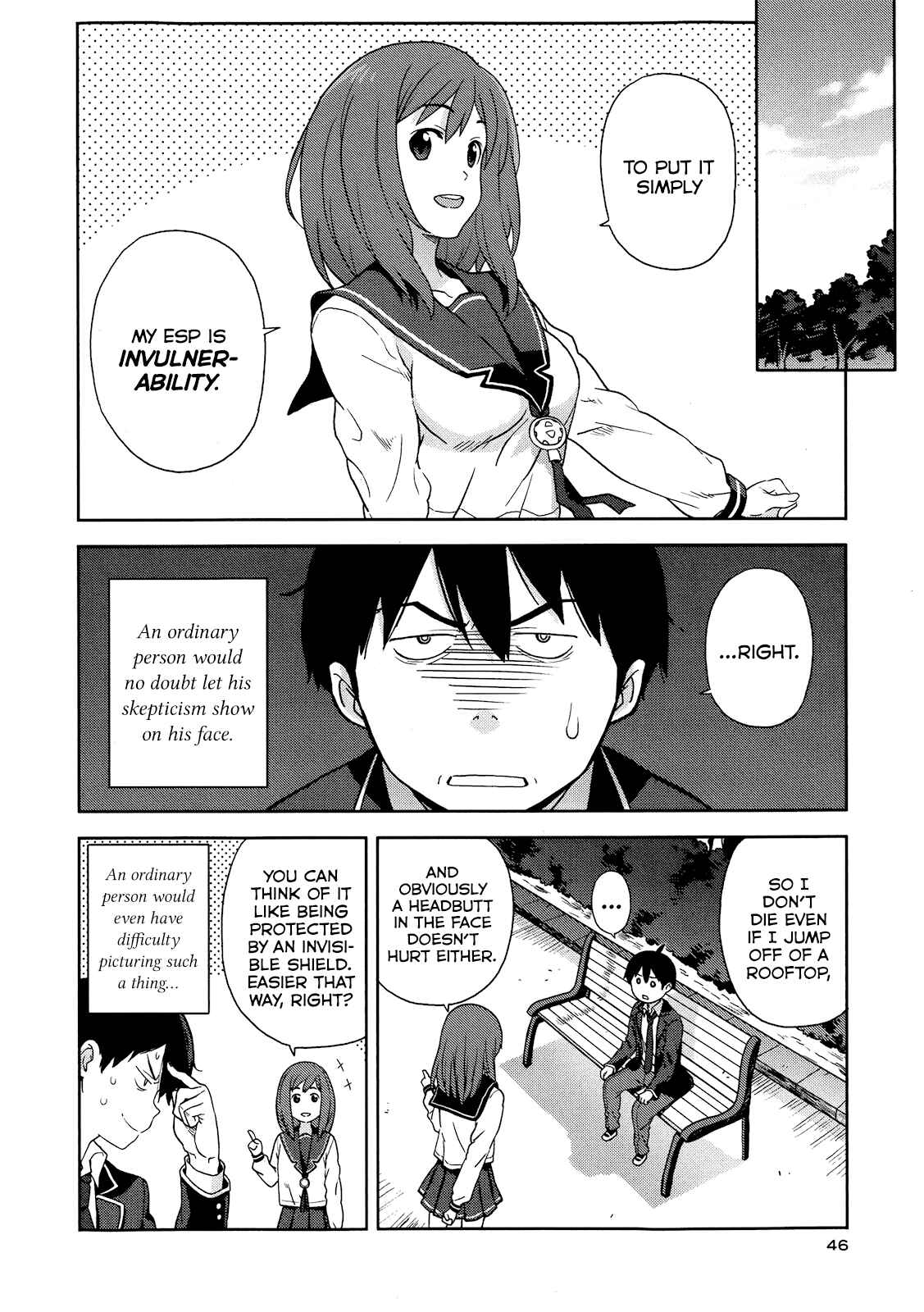 Page 10 Chapter 2 Saito-kun wa Esper Rashii
