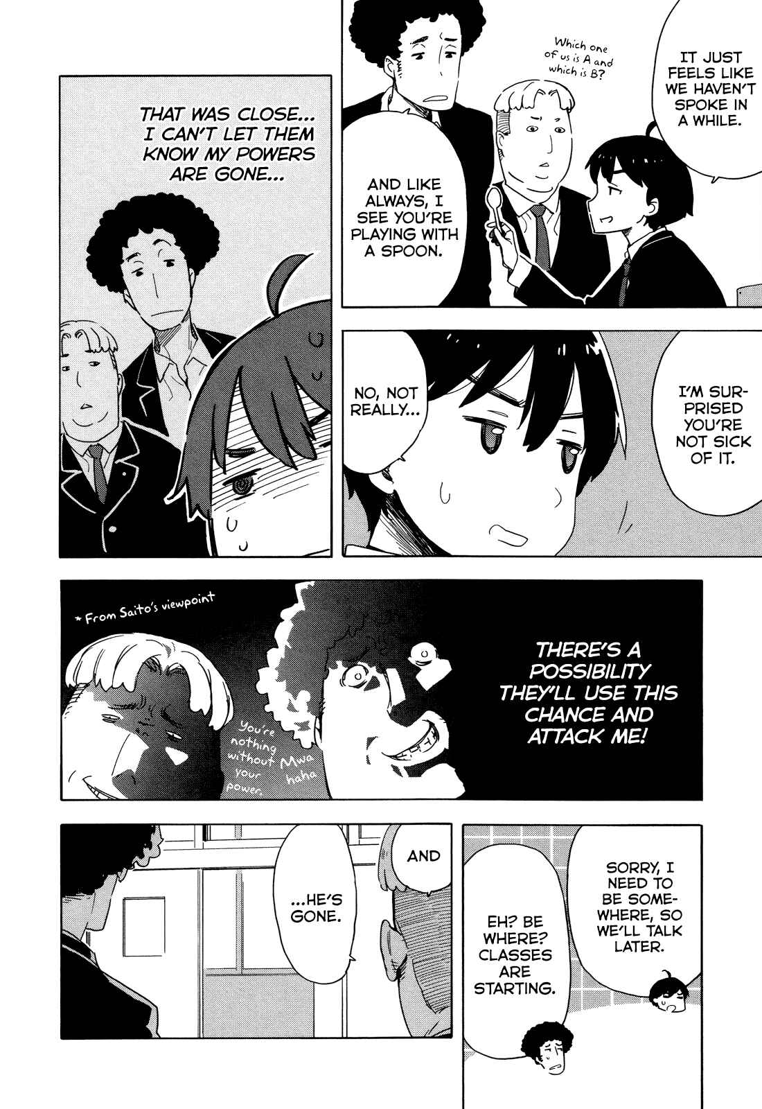 Page 8 Chapter 25 Saito-kun wa Esper Rashii