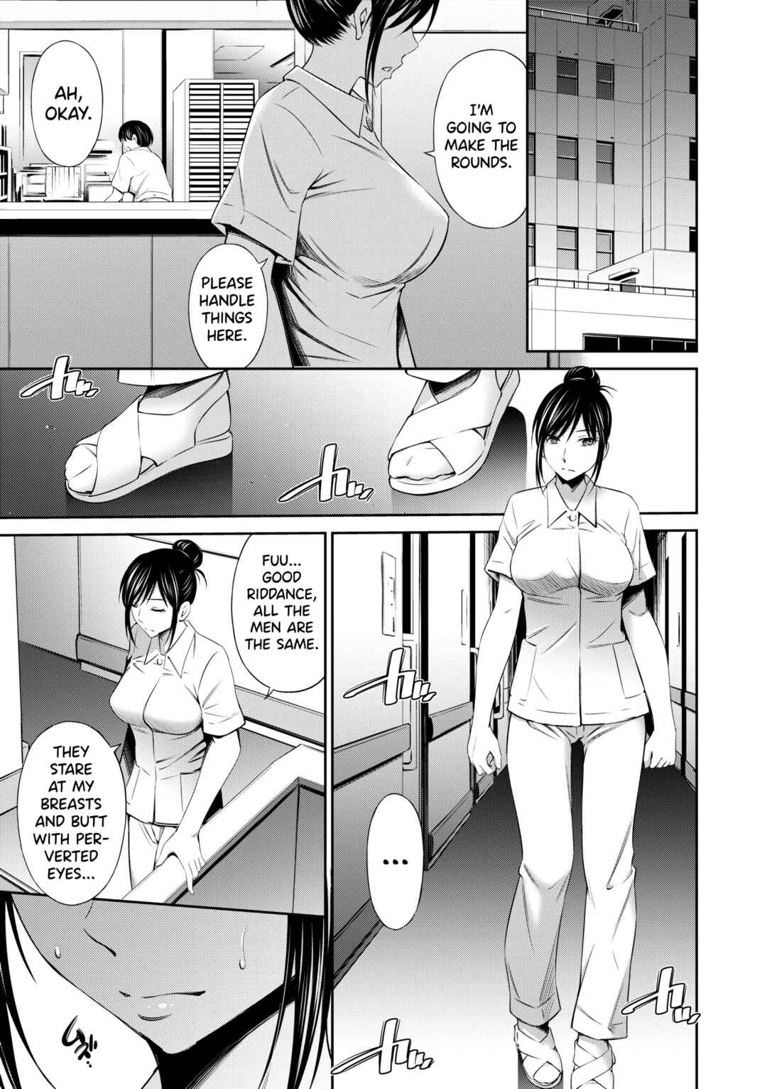 Page 3 Chapter 3 Hataraku Nurse no Sex Jijou