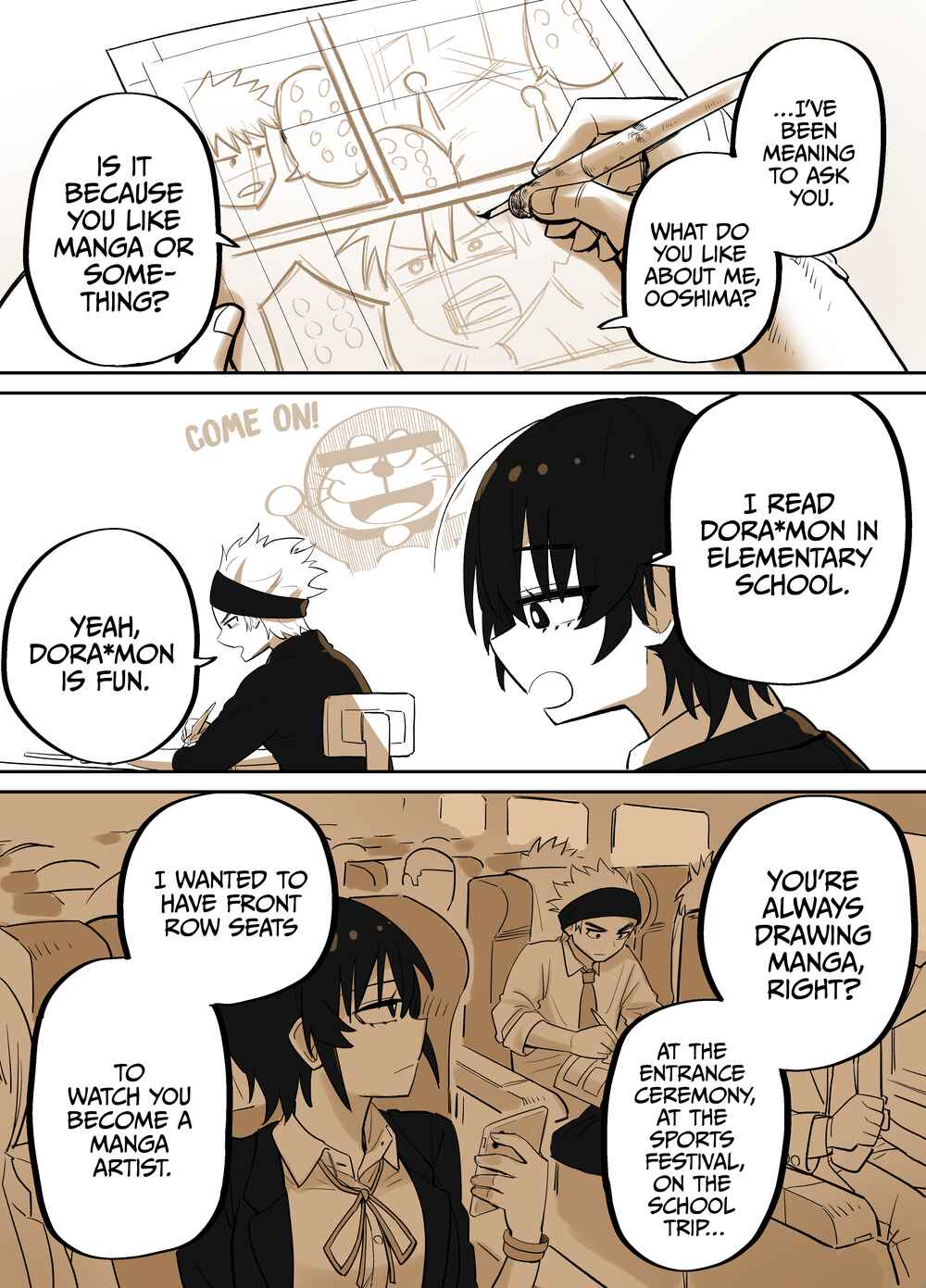 Page 2 Chapter 1 The Manga Freak and the Oddball