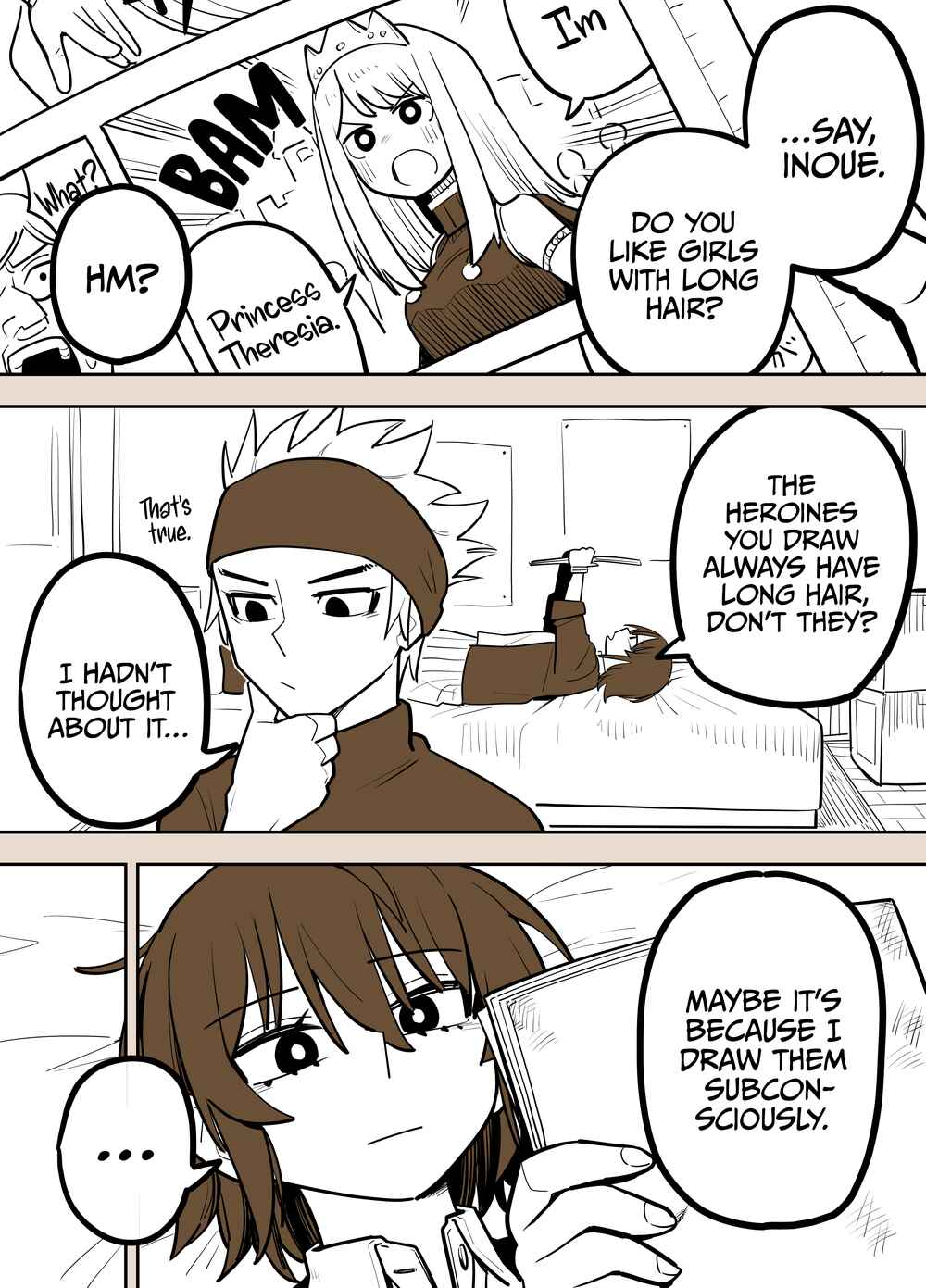 Page 1 Chapter 4 The Manga Freak and the Oddball