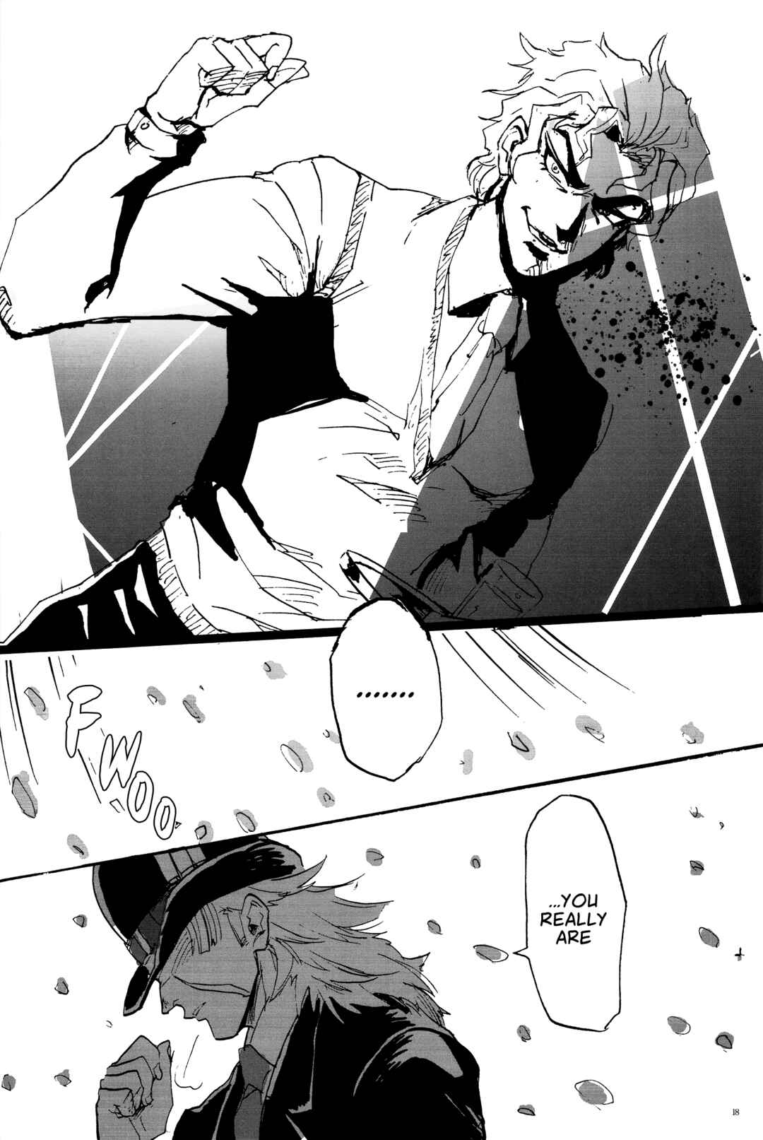 Page 17 Chapter Unknown_e2d2 Jojos Bizarre Adventure - Lamp Black no Machi no Naka (Doujinshi)
