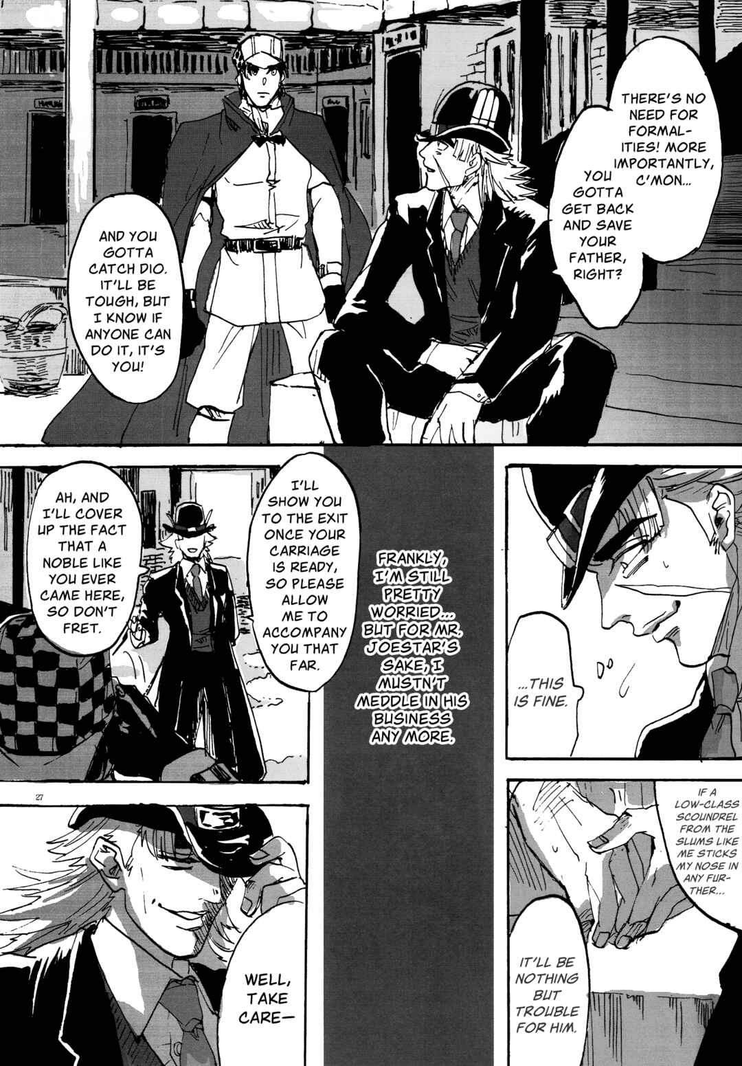 Page 26 Chapter Unknown_e2d2 Jojos Bizarre Adventure - Lamp Black no Machi no Naka (Doujinshi)