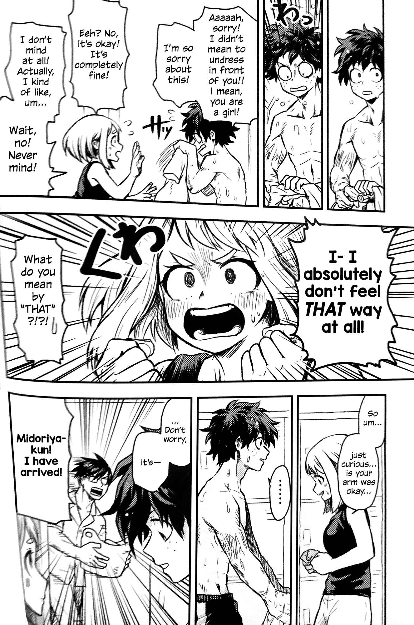 Page 10 Chapter Unknown_ed9d Boku no Hero Academia - Knight Alliance (Doujinshi)