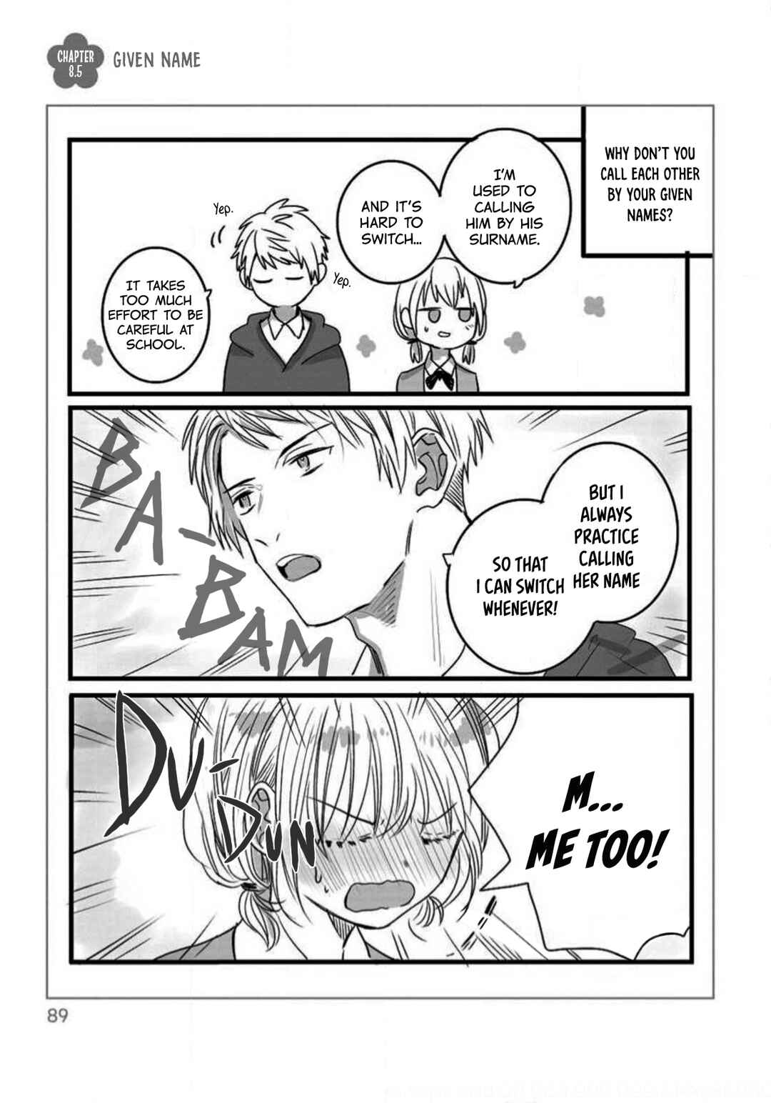 Page 1 Chapter 8.5 Im in a Secret Relationship