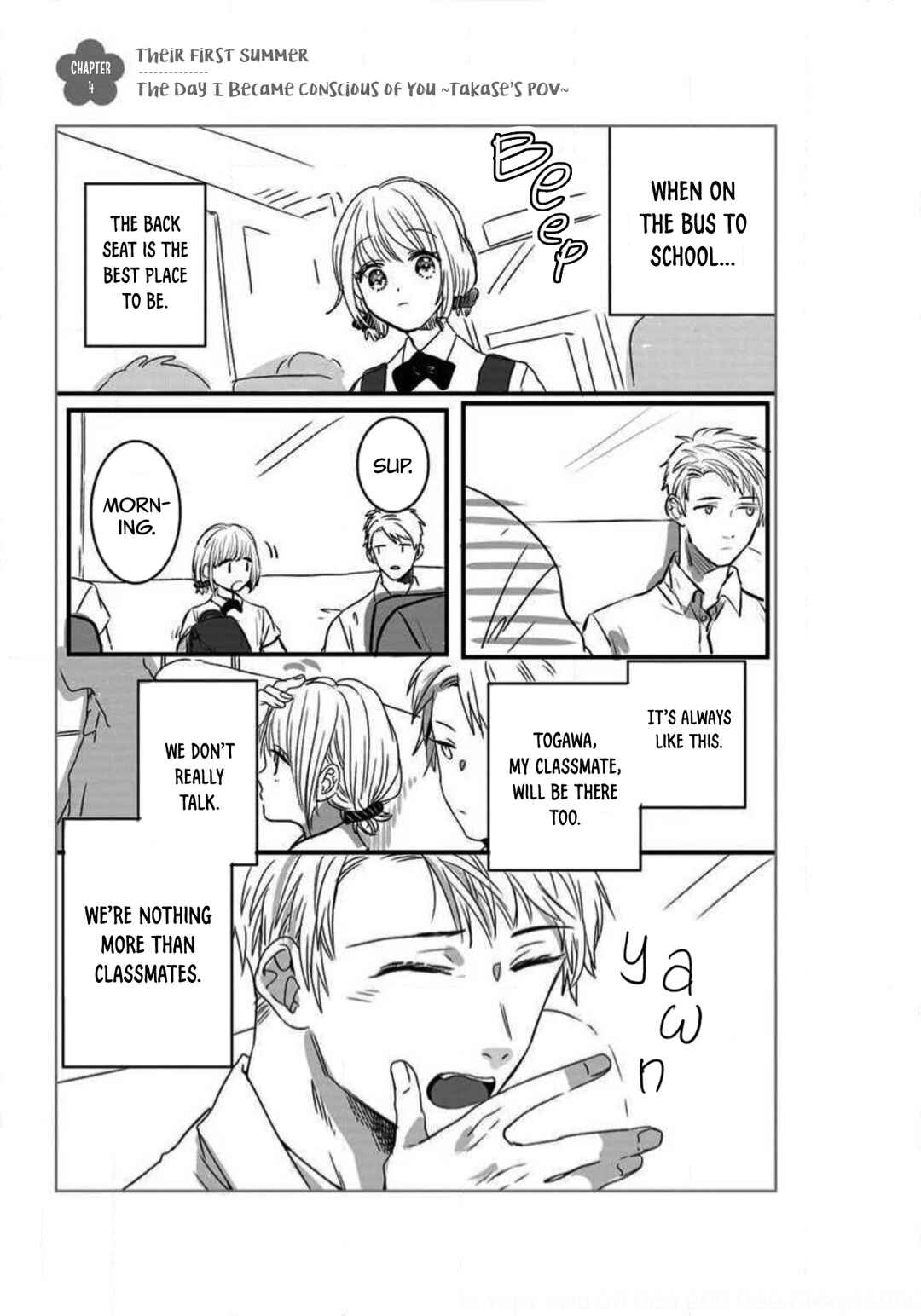 Page 1 Chapter 4 Im in a Secret Relationship
