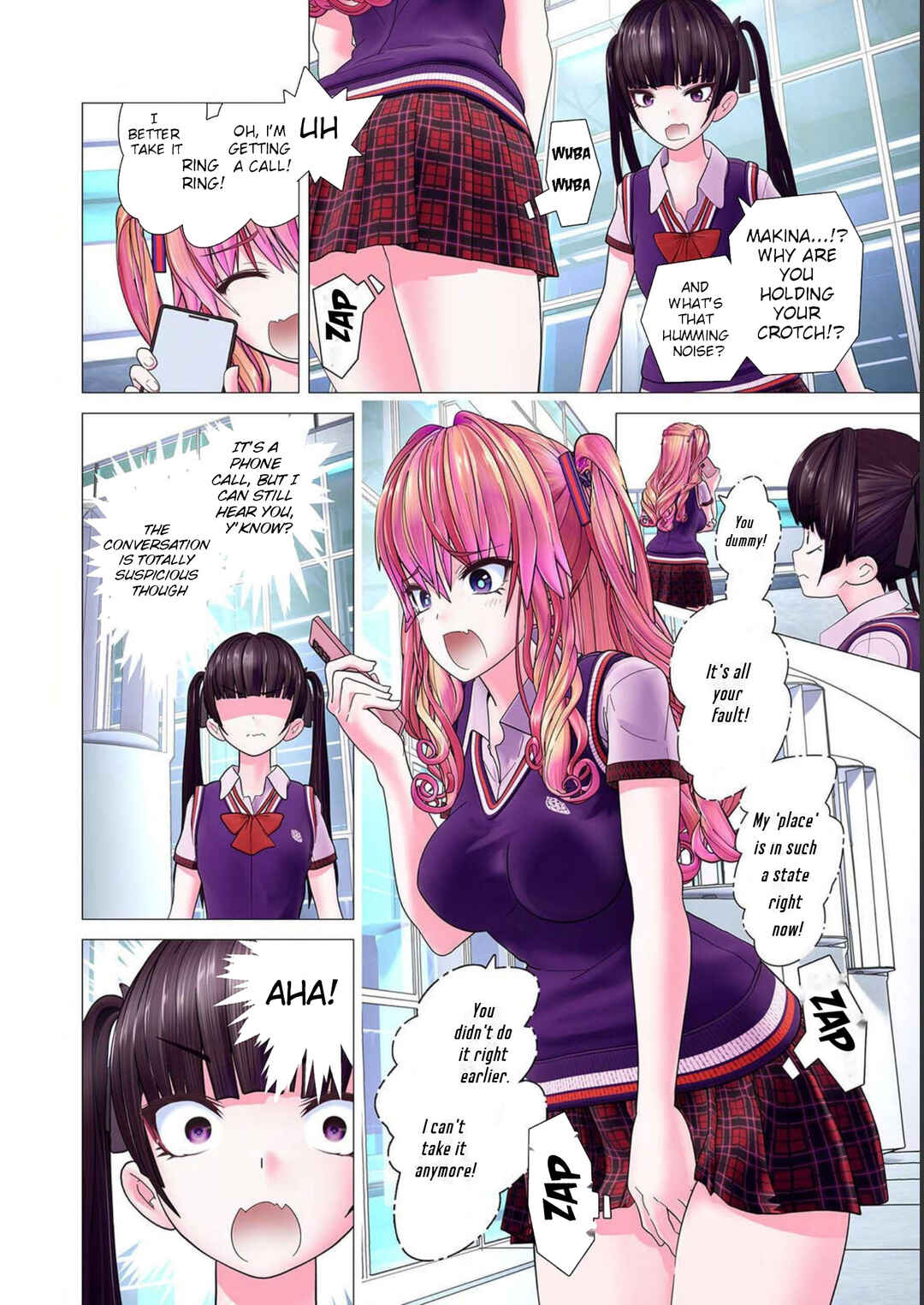 Page 12 Chapter 4 Kakushite! Makina-san!! (Official Colored)