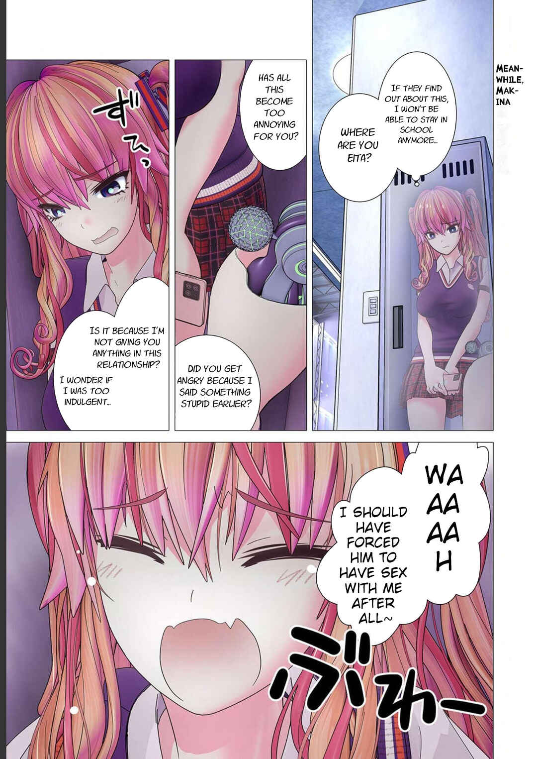 Page 19 Chapter 4 Kakushite! Makina-san!! (Official Colored)