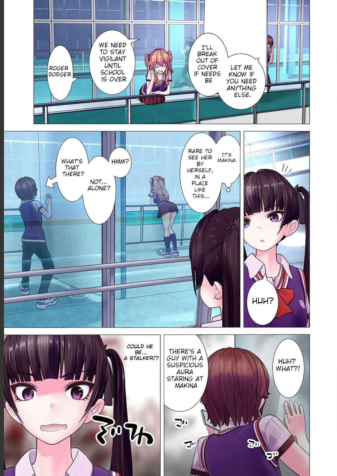 Page 7 Chapter 4 Kakushite! Makina-san!! (Official Colored)