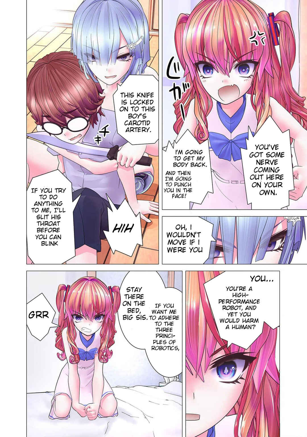 Page 10 Chapter 7 Kakushite! Makina-san!! (Official Colored)