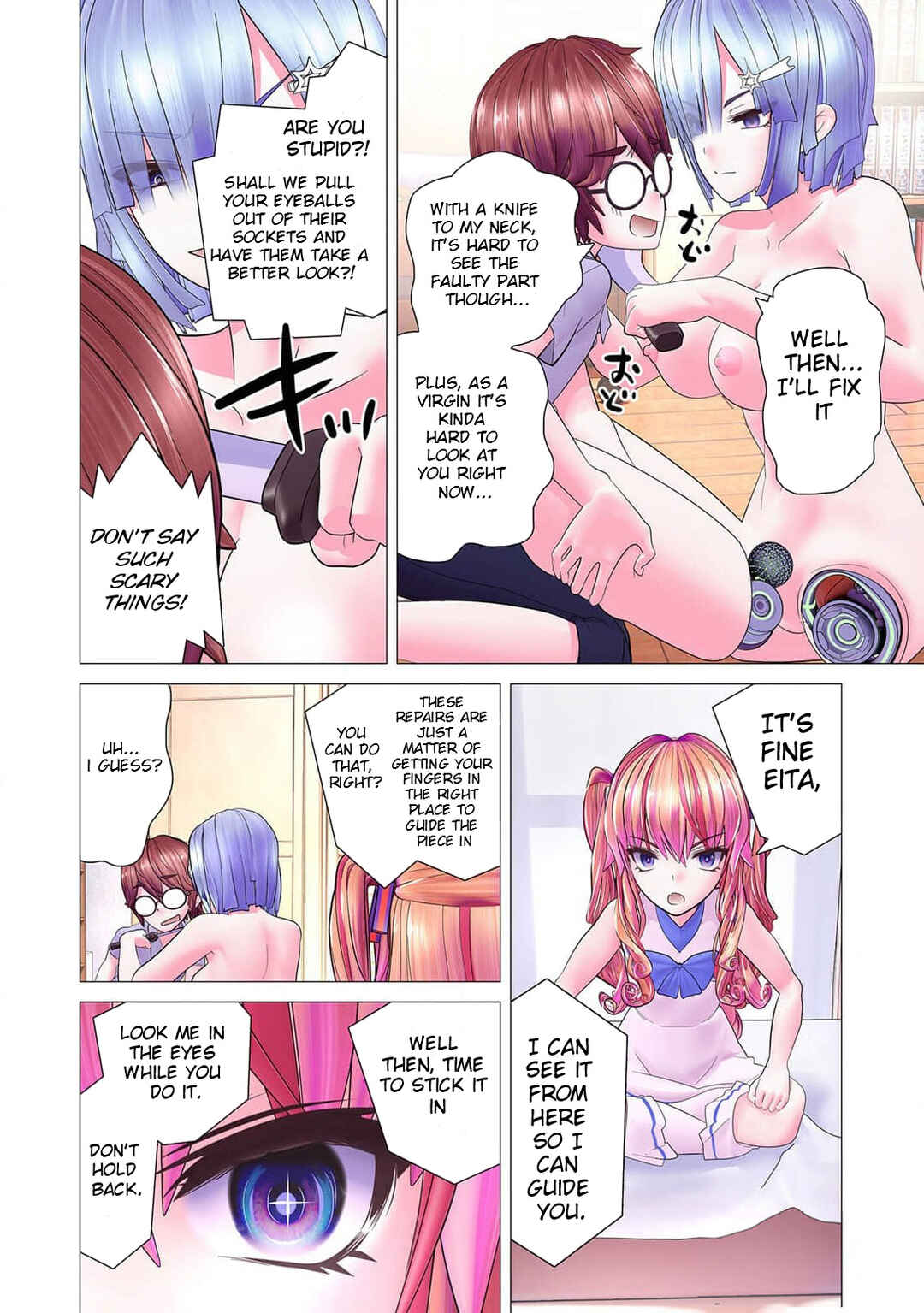 Page 14 Chapter 7 Kakushite! Makina-san!! (Official Colored)