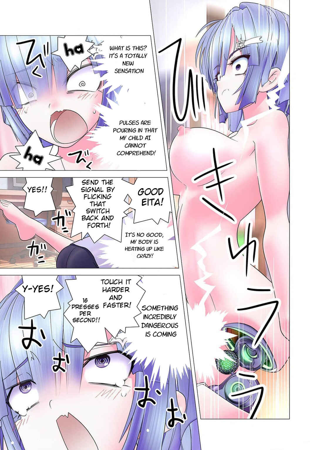 Page 19 Chapter 7 Kakushite! Makina-san!! (Official Colored)