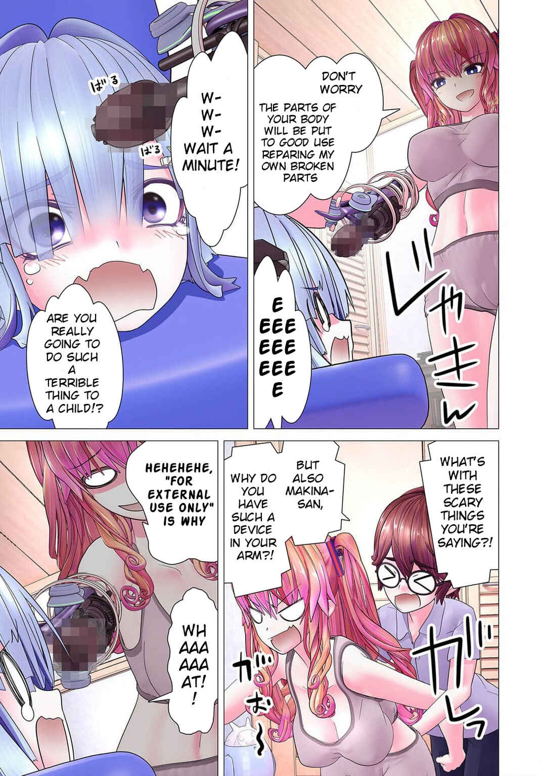 Page 25 Chapter 7 Kakushite! Makina-san!! (Official Colored)