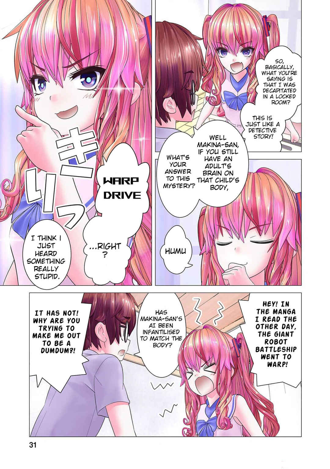 Page 5 Chapter 7 Kakushite! Makina-san!! (Official Colored)