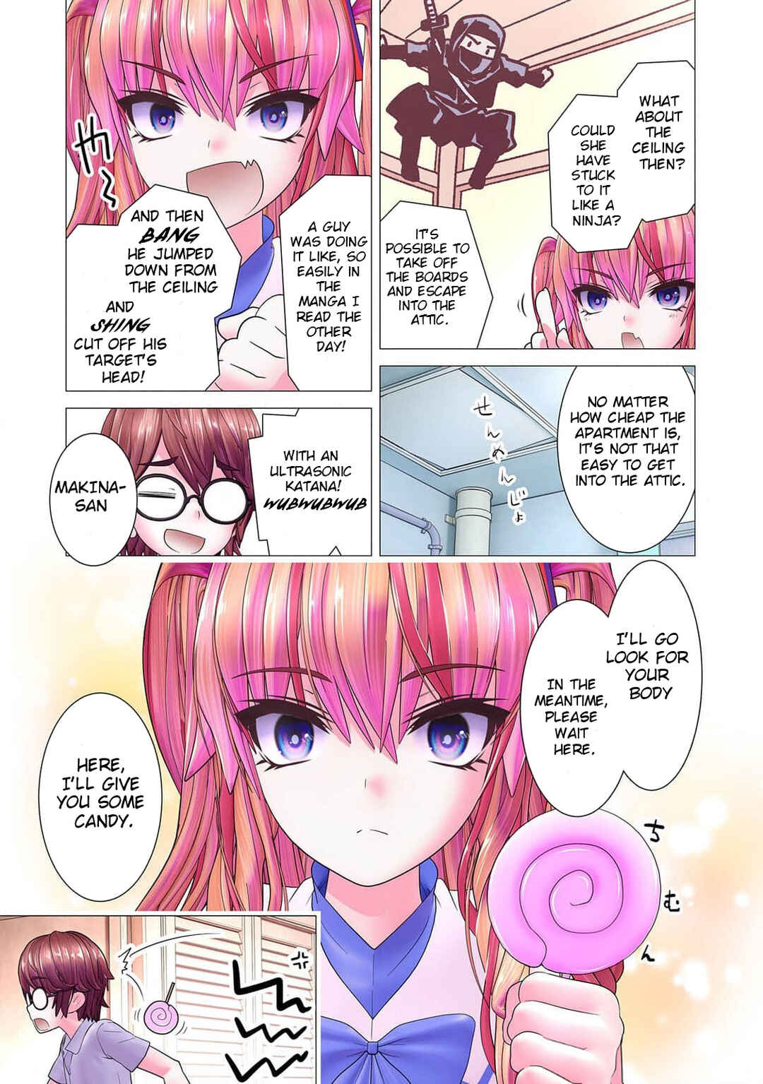 Page 6 Chapter 7 Kakushite! Makina-san!! (Official Colored)