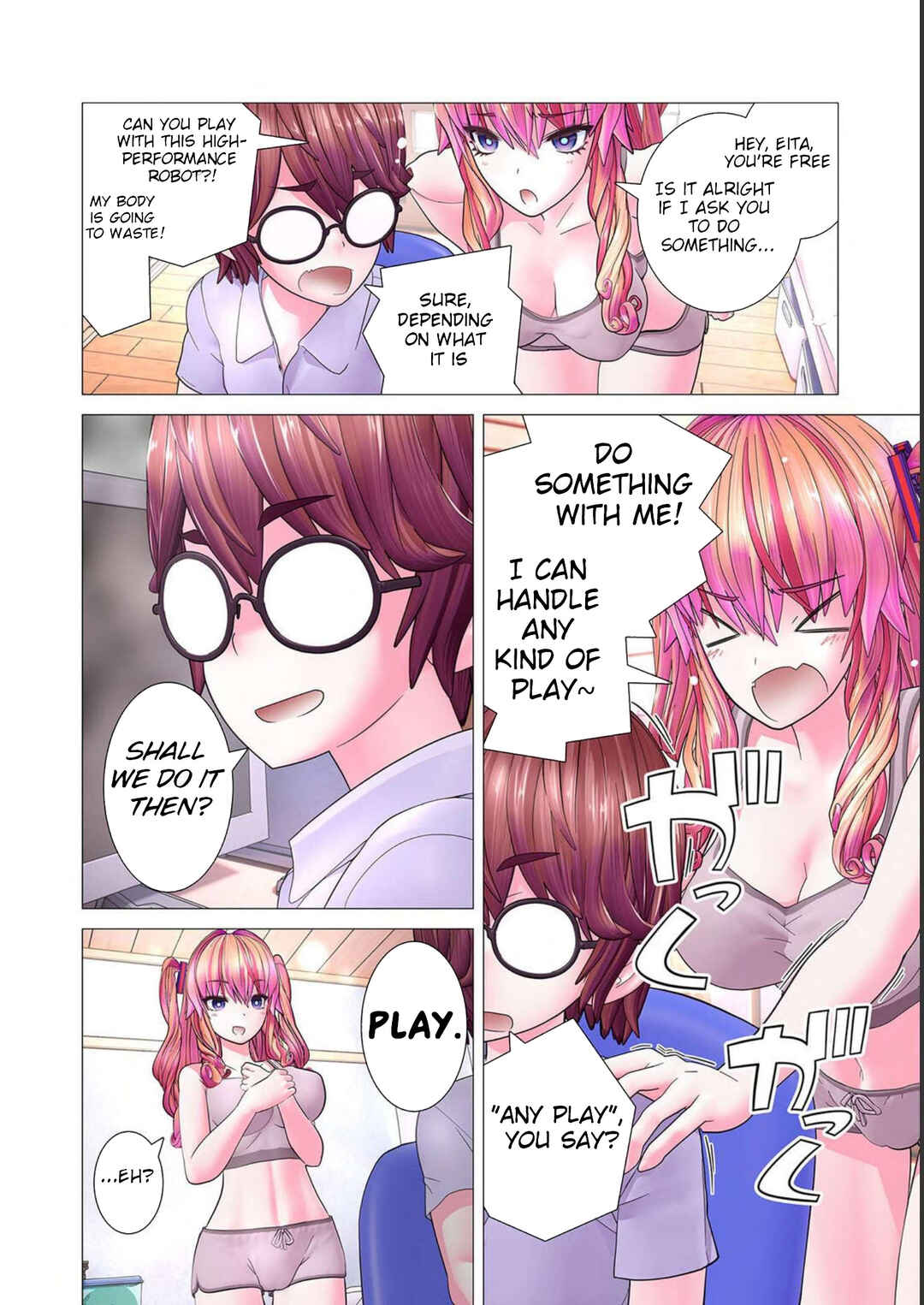 Page 14 Chapter 5.5 Kakushite! Makina-san!! (Official Colored)