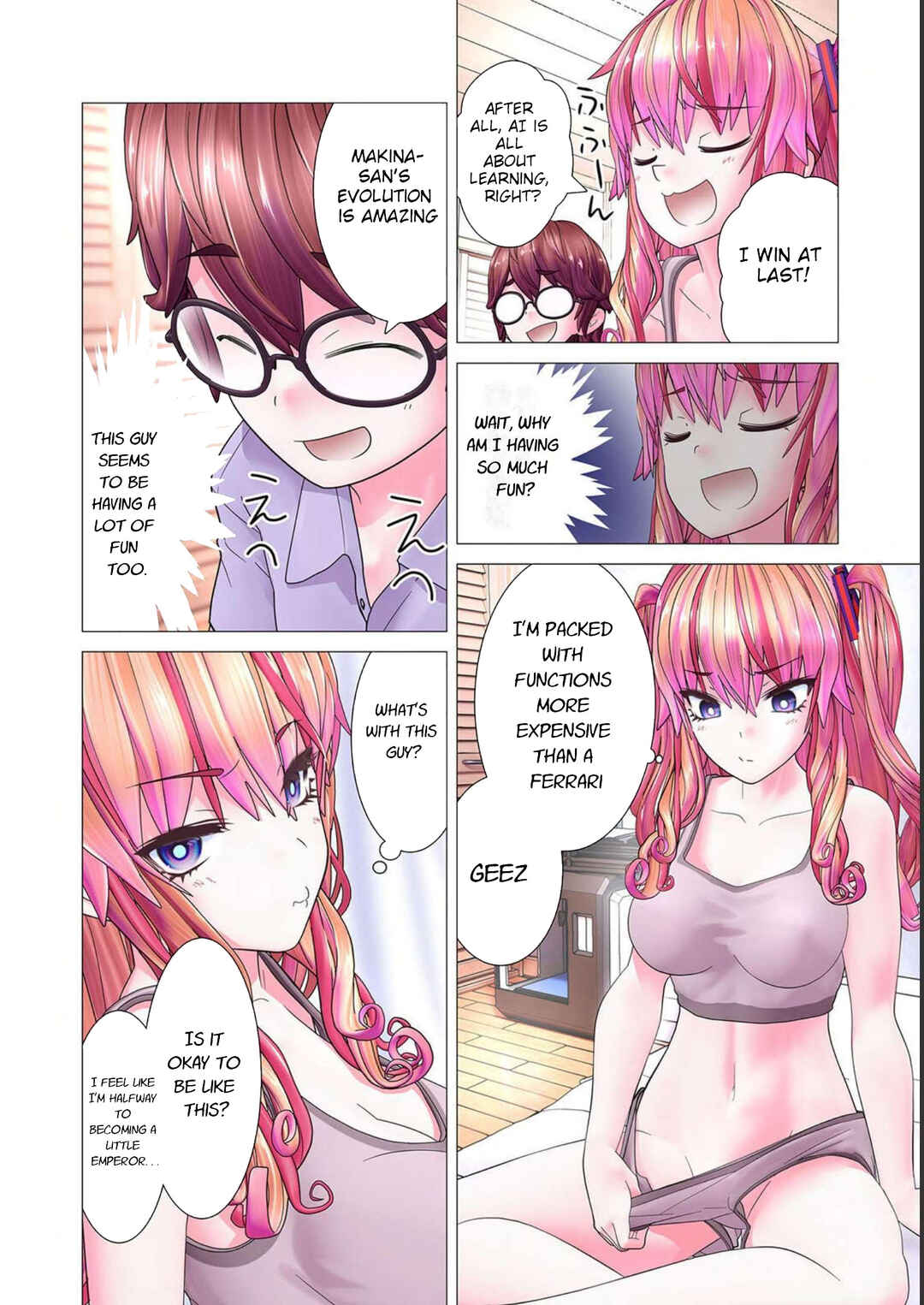 Page 18 Chapter 5.5 Kakushite! Makina-san!! (Official Colored)