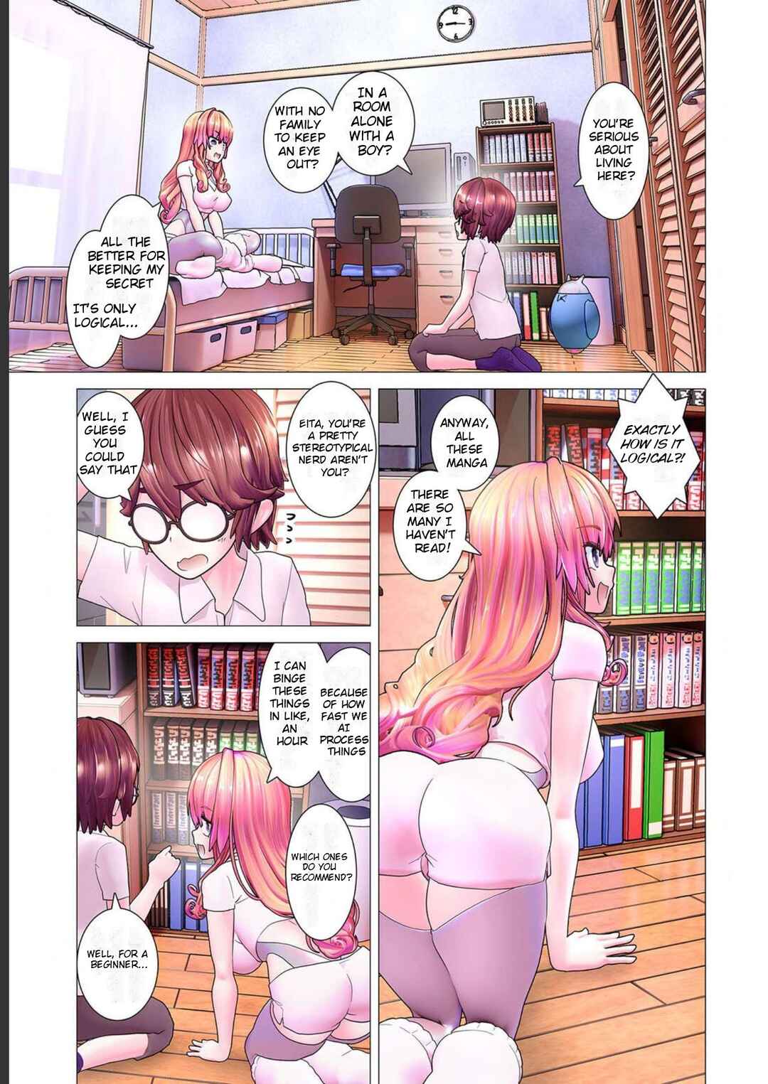 Page 7 Chapter 2 Kakushite! Makina-san!! (Official Colored)