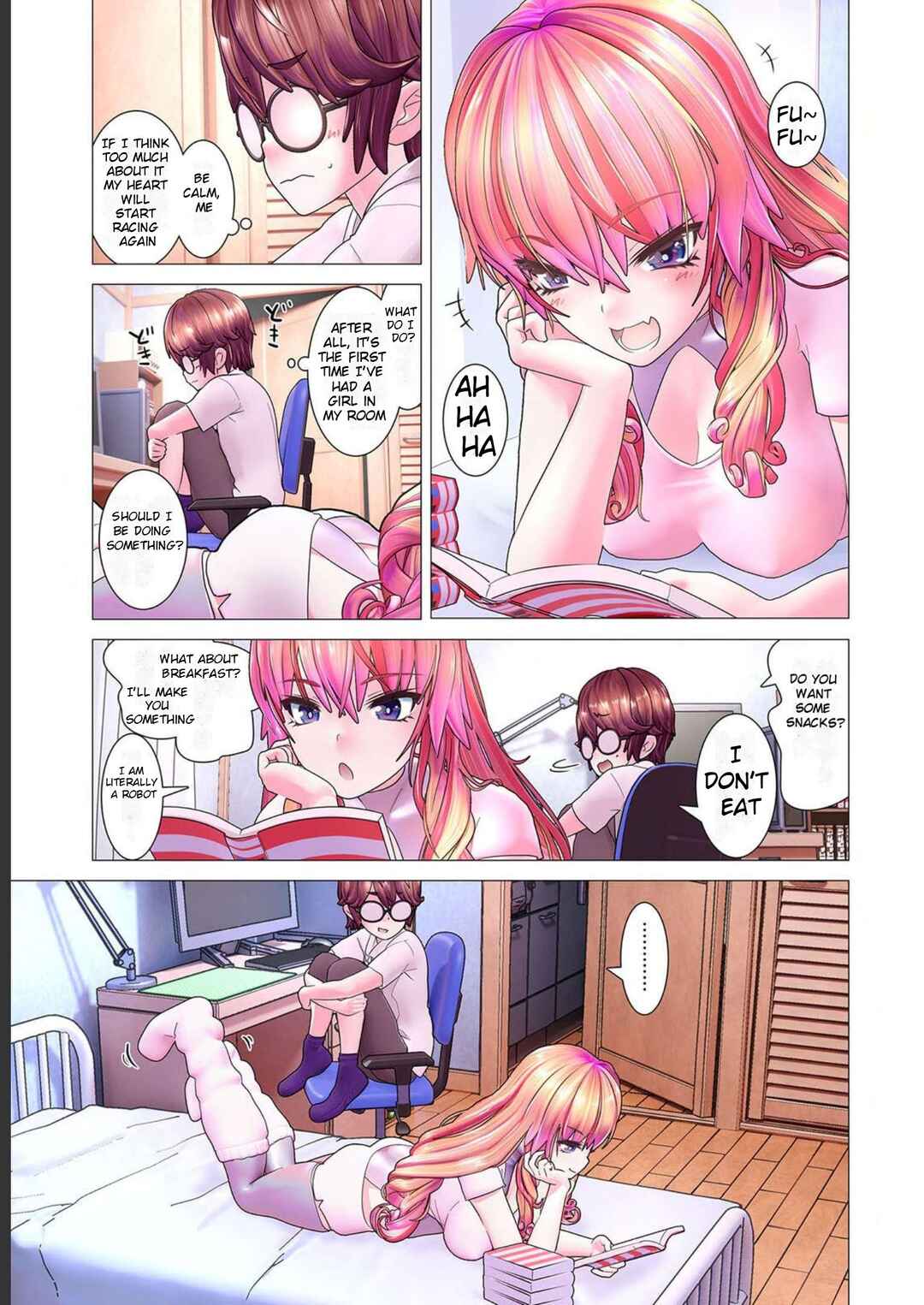 Page 9 Chapter 2 Kakushite! Makina-san!! (Official Colored)