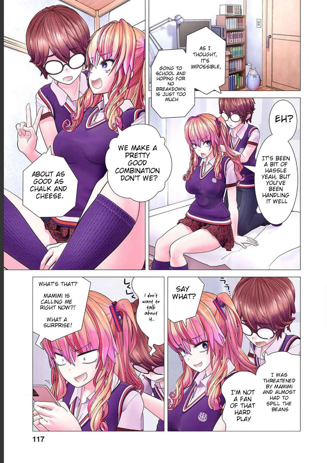 Page 3 Chapter 5 Kakushite! Makina-san!! (Official Colored)