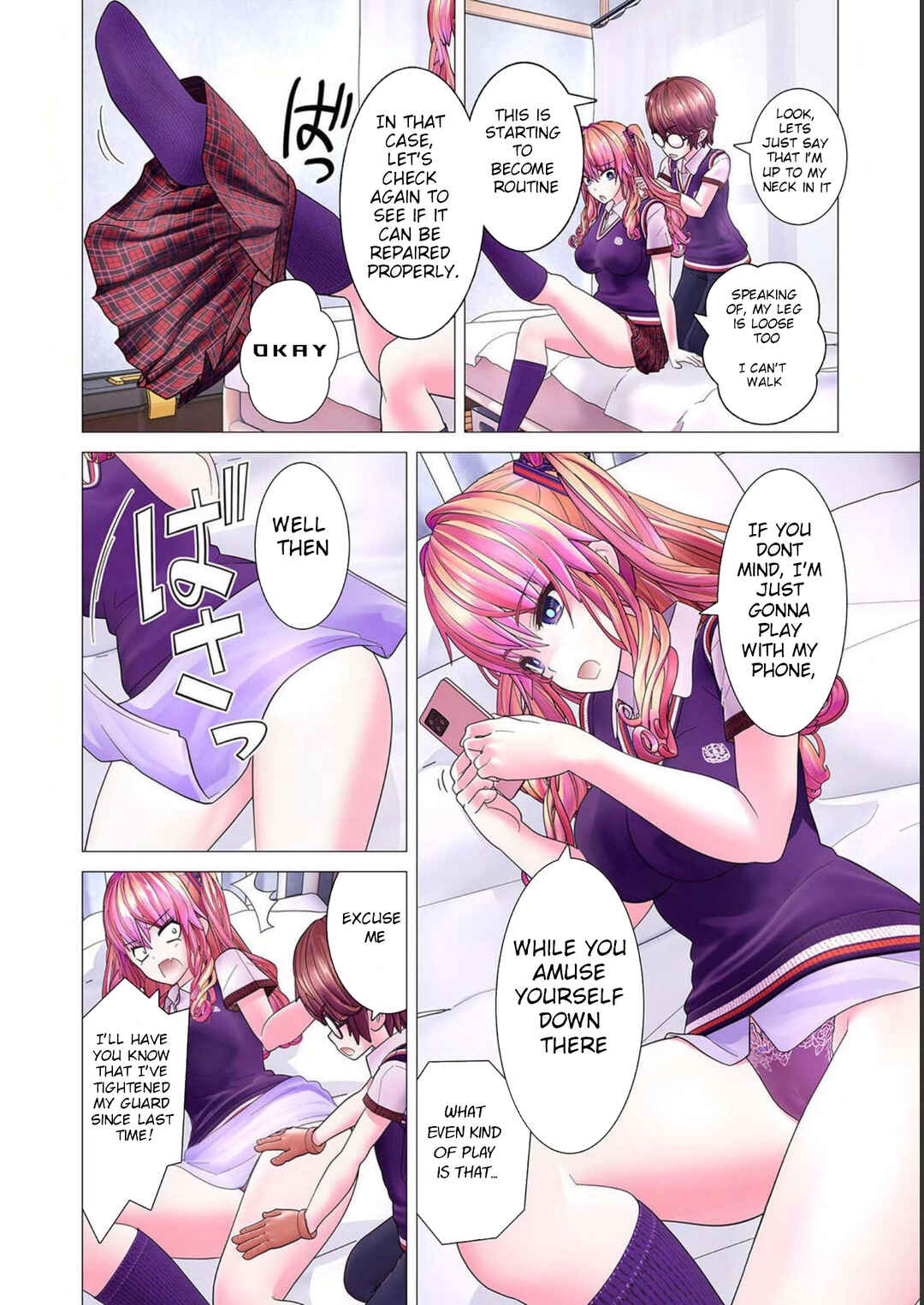Page 4 Chapter 5 Kakushite! Makina-san!! (Official Colored)