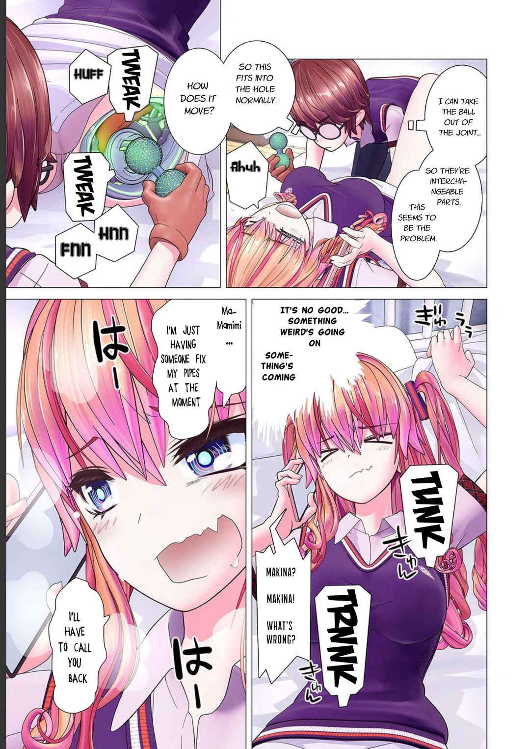 Page 9 Chapter 5 Kakushite! Makina-san!! (Official Colored)