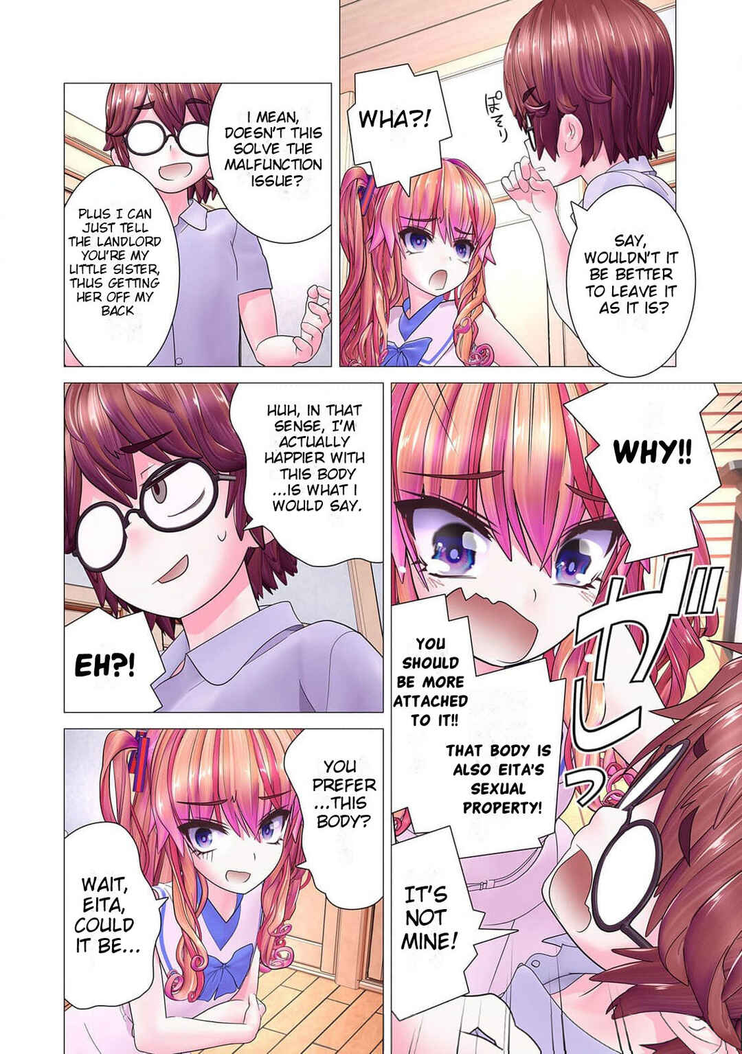 Page 14 Chapter 6 Kakushite! Makina-san!! (Official Colored)