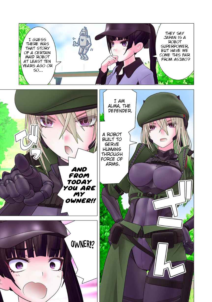 Page 11 Chapter 11 Kakushite! Makina-san!! (Official Colored)